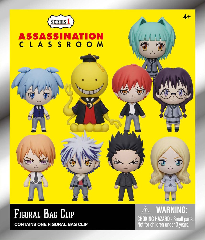 Assassination Classroom 3D Colgantes Peluche Expositor Serie 1 (24)