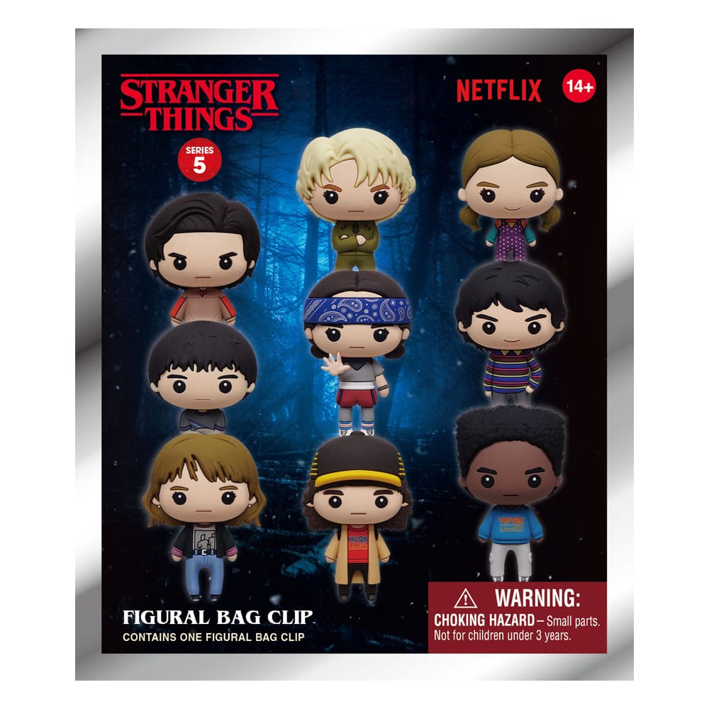 Stranger Things 3D Colgantes Peluche Expositor Serie 5 (24)