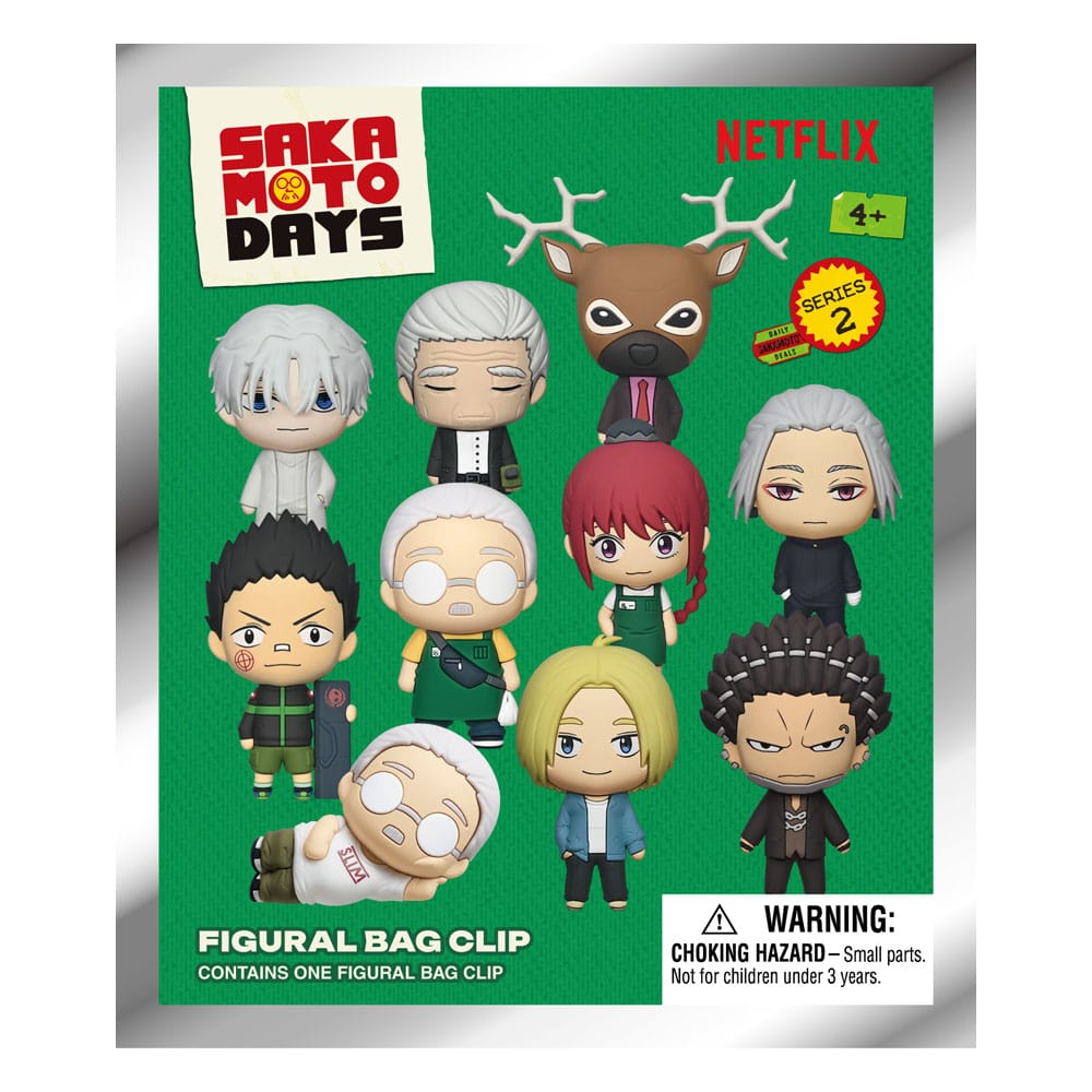 Sakamoto Days 3D Colgantes Peluche Expositor Serie 2 (24)