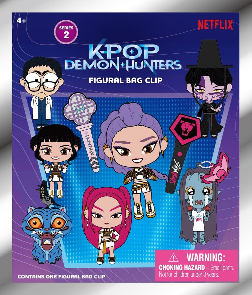 KPop Demon Hunters 3D Colgantes de PVC Serie 2 Expositor (24)