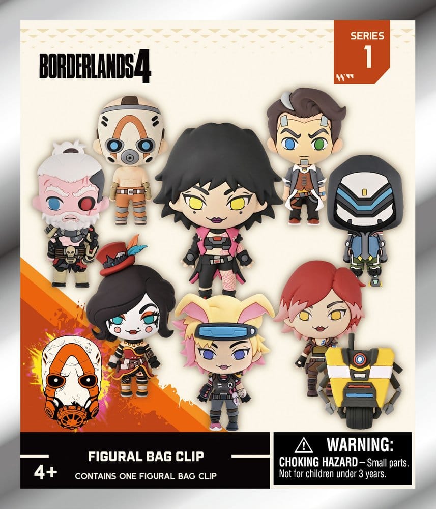 Borderlands 3D Colgantes de PVC Serie 1 Blind Bag Display (24)