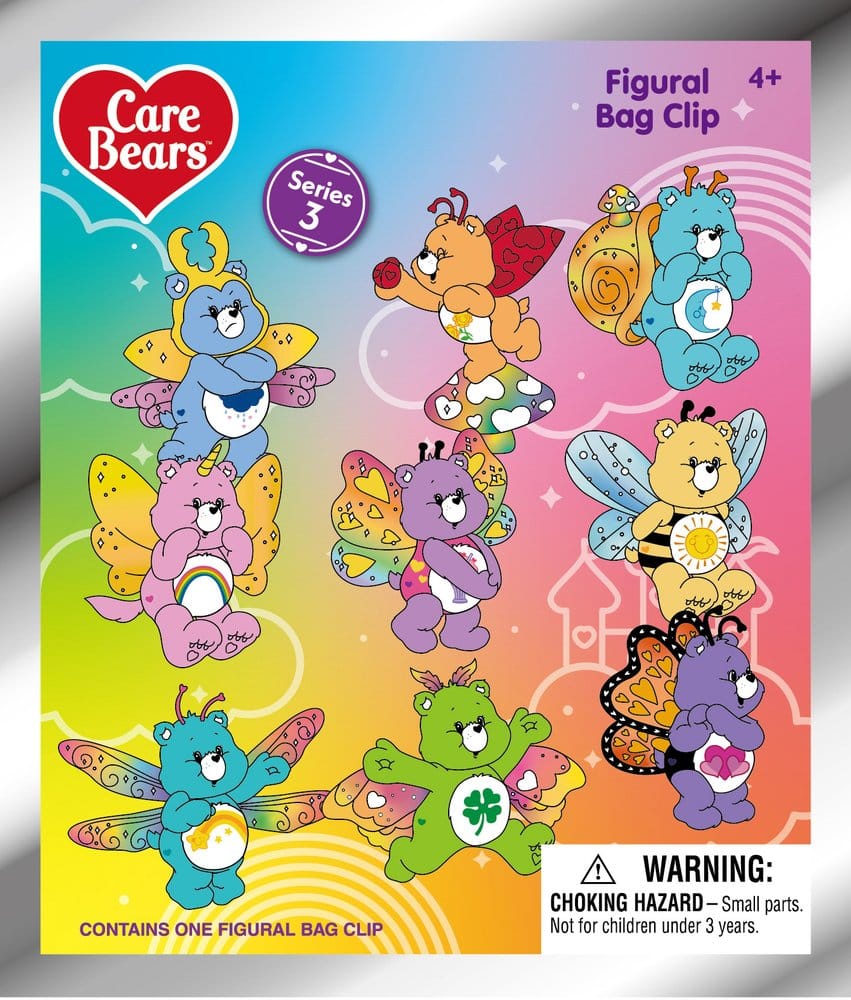 Care Bears 3D Colgantes de PVC Serie 3 Blind Bag Display (24)