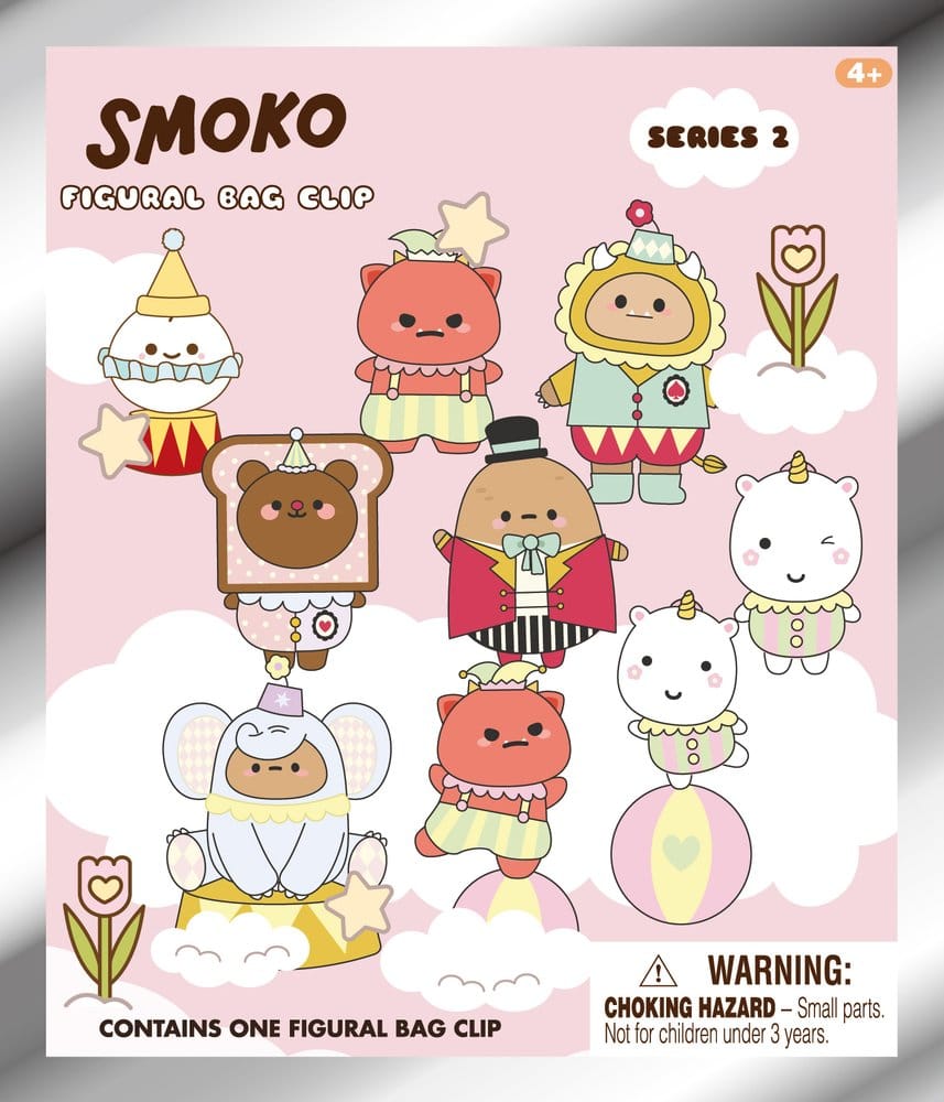 Smoko 3D Colgantes de PVC Serie 2 Expositor (24)