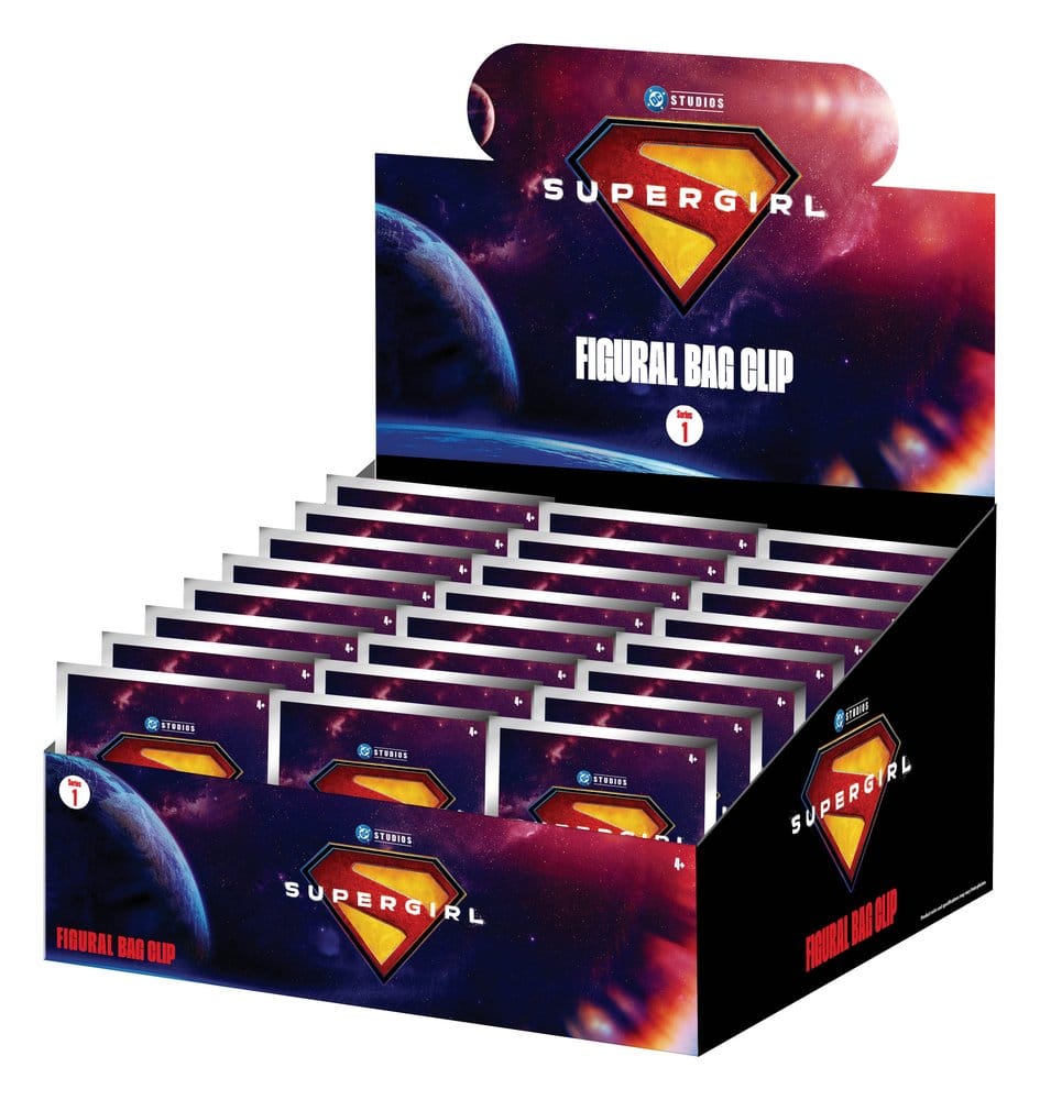 Supergirl 3D Colgantes Peluche Serie 1 Expositor (24)