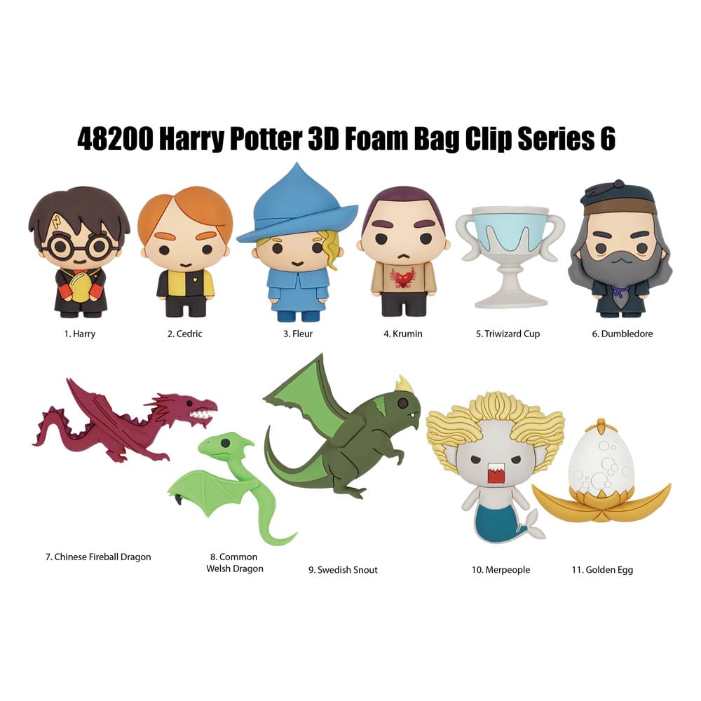 Harry Potter Colgantes PVC 3D Expositor Series 6 (24) Frikytopia