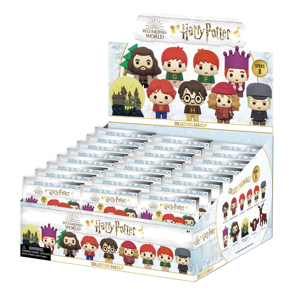 Harry Potter Colgantes PVC 3D Series 8 Expositor (24) Frikytopia