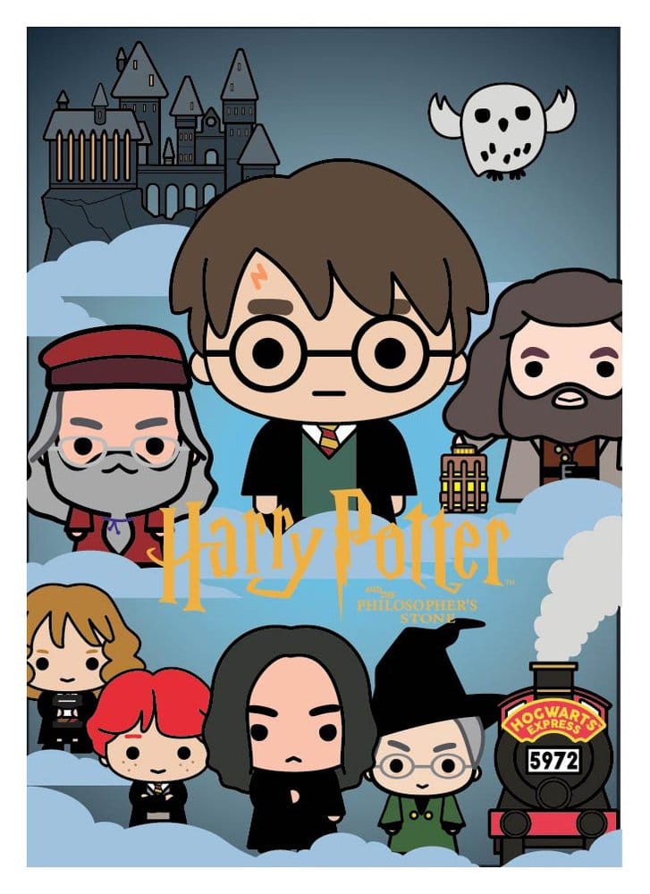 Harry Potter y la piedra filosofal Imán de Espuma 3D Frikytopia