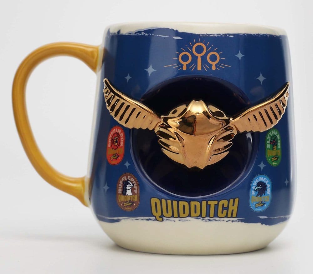 Harry Potter Taza Snitch Dorada 2D Relief Figural Frikytopia