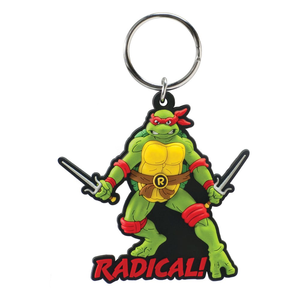 Las Tortugas Ninja Colgante tacto suave PVC Raphael Frikytopia