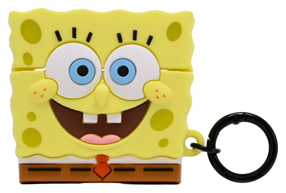 Bob Esponja Colgante para estuche de Airpods de espuma 3D Expositor (12) Frikytopia