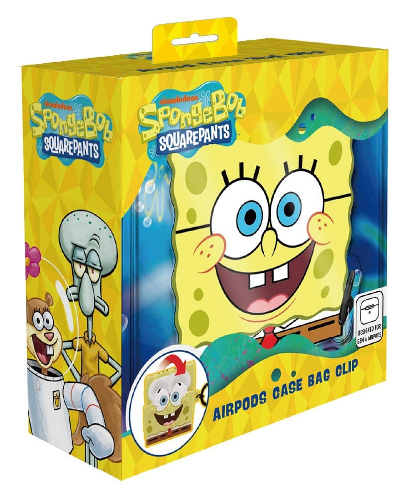 Bob Esponja Colgante para estuche de Airpods de espuma 3D Expositor (12)