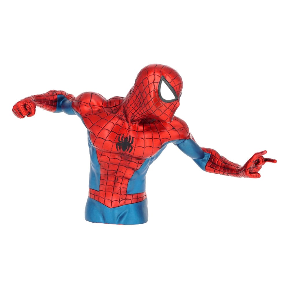 MARVEL SPIDER-MAN METALLIC Busto BANK