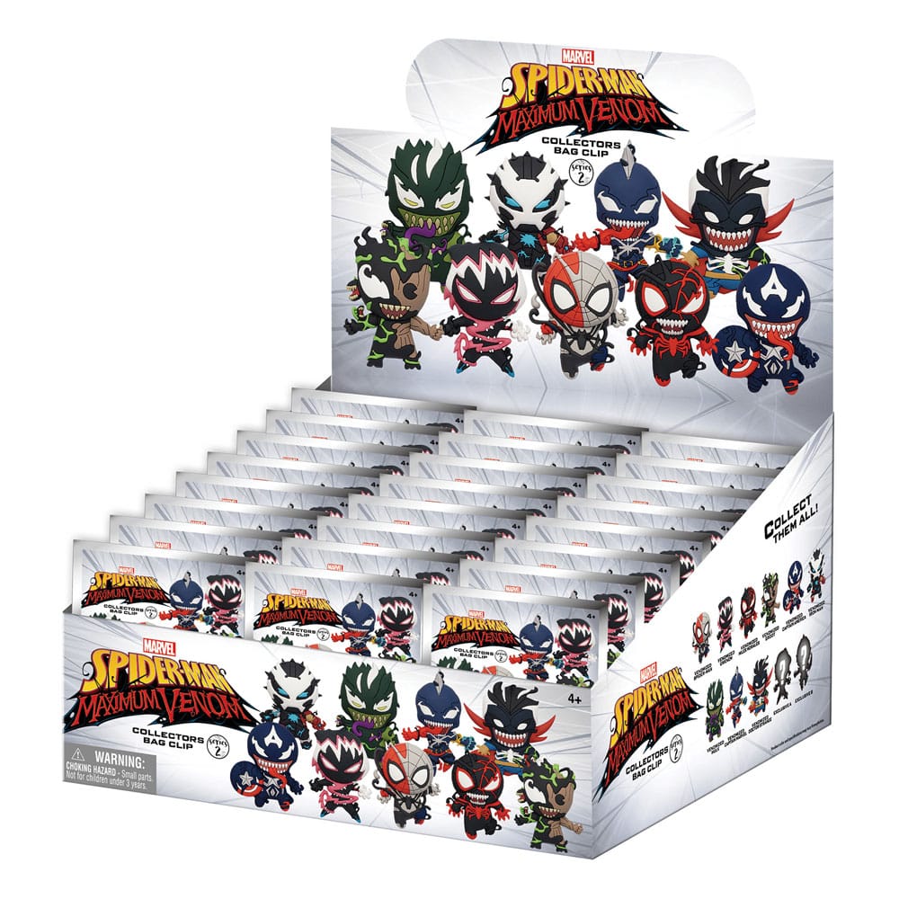 Venom Colgantes PVC 3D Series 2 Expositor (24) Frikytopia