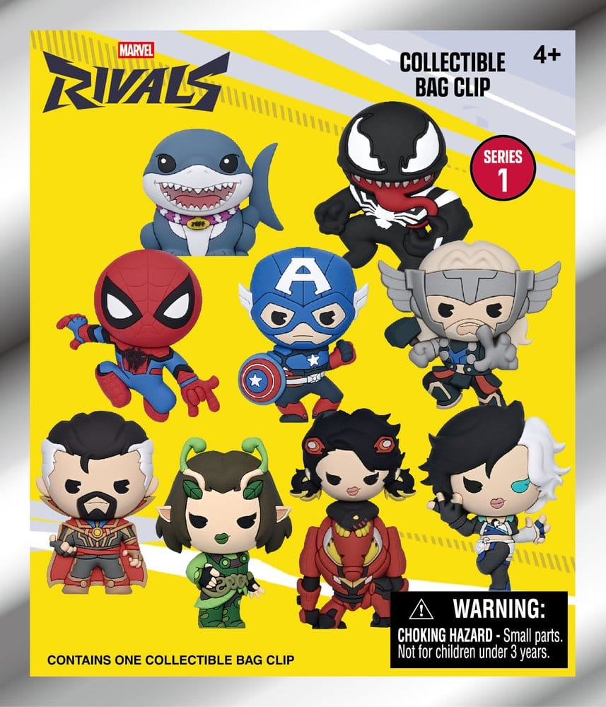 Marvel Rivals 3D Colgantes Peluche Expositor Series 16 (24)