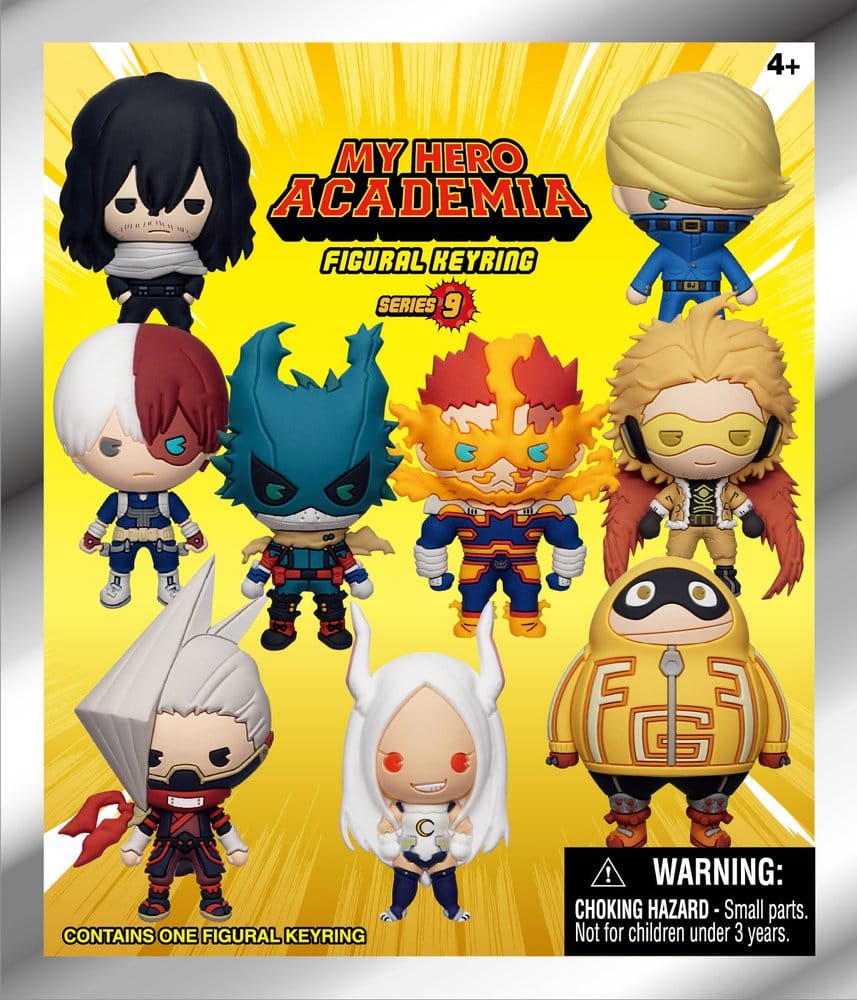 My Hero Academia 3D Colgantes de PVC Serie 9 Blind Bag Expositor (24)