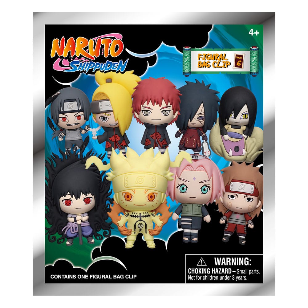 Naruto Colgantes PVC 3D Series 6 Expositor (24)