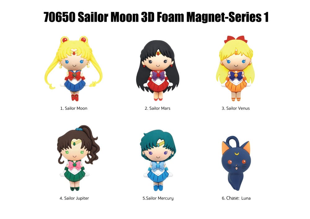 Sailor Moon Imáns blind pack Series 1 Expositor (12)