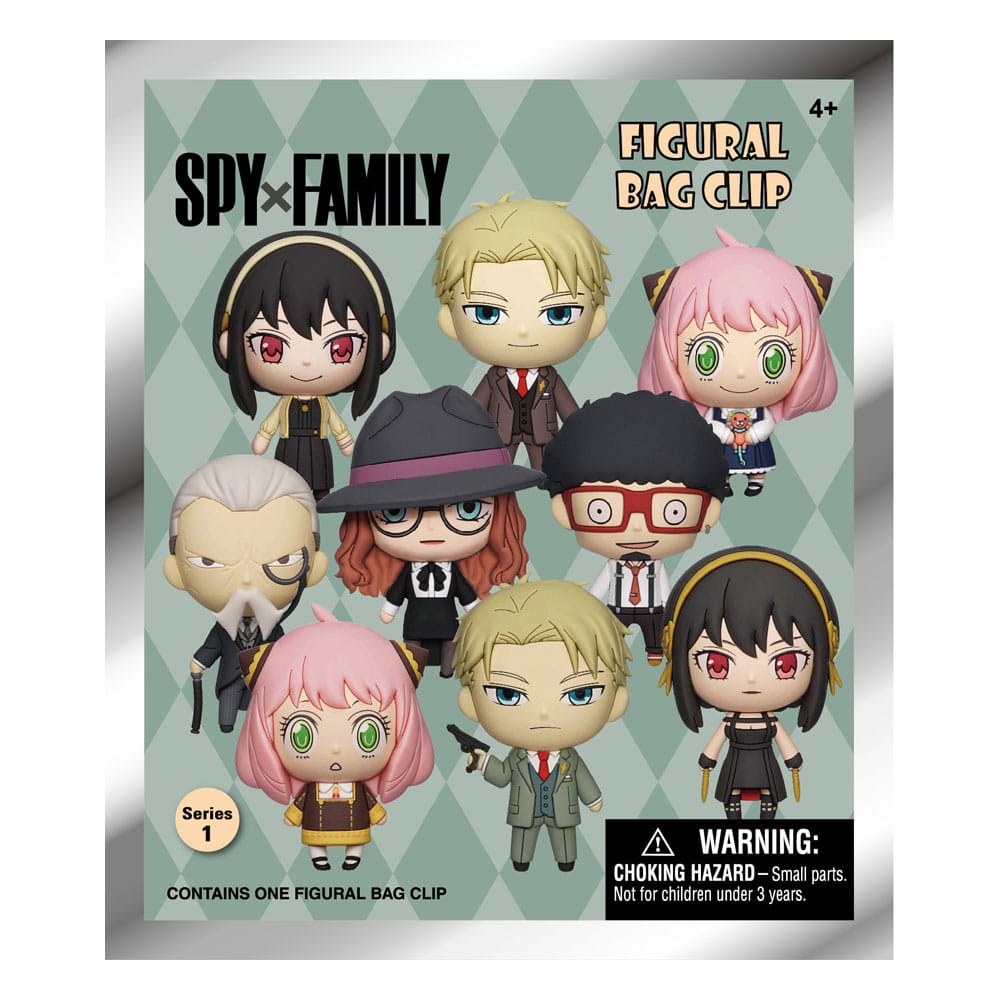 Spy x Family 3D Colgantes Peluche Expositor Serie 1 (24)