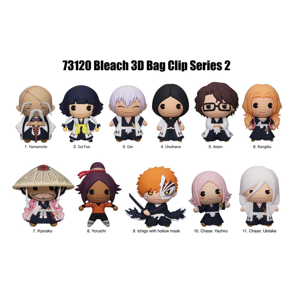 Bleach Colgantes PVC 3D Series 2 Expositor (24)