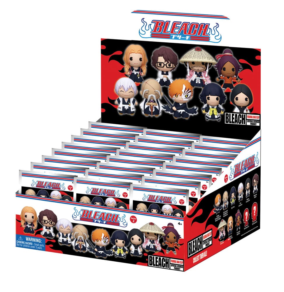 Bleach Colgantes PVC 3D Series 2 Expositor (24)