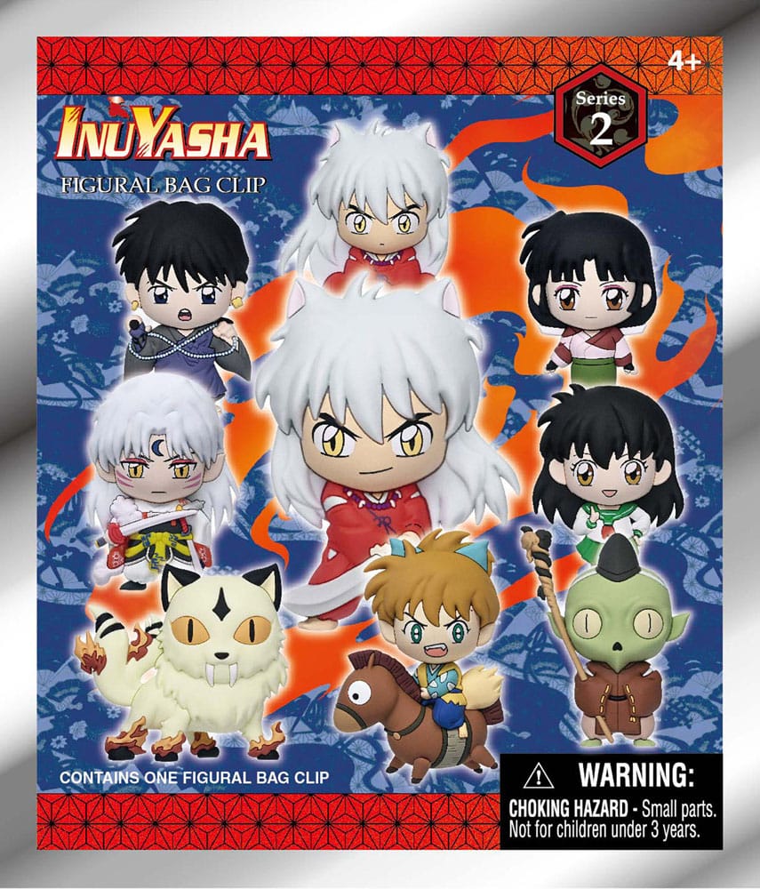 InuYasha 3D Colgantes Peluche Expositor Serie 2 (24)