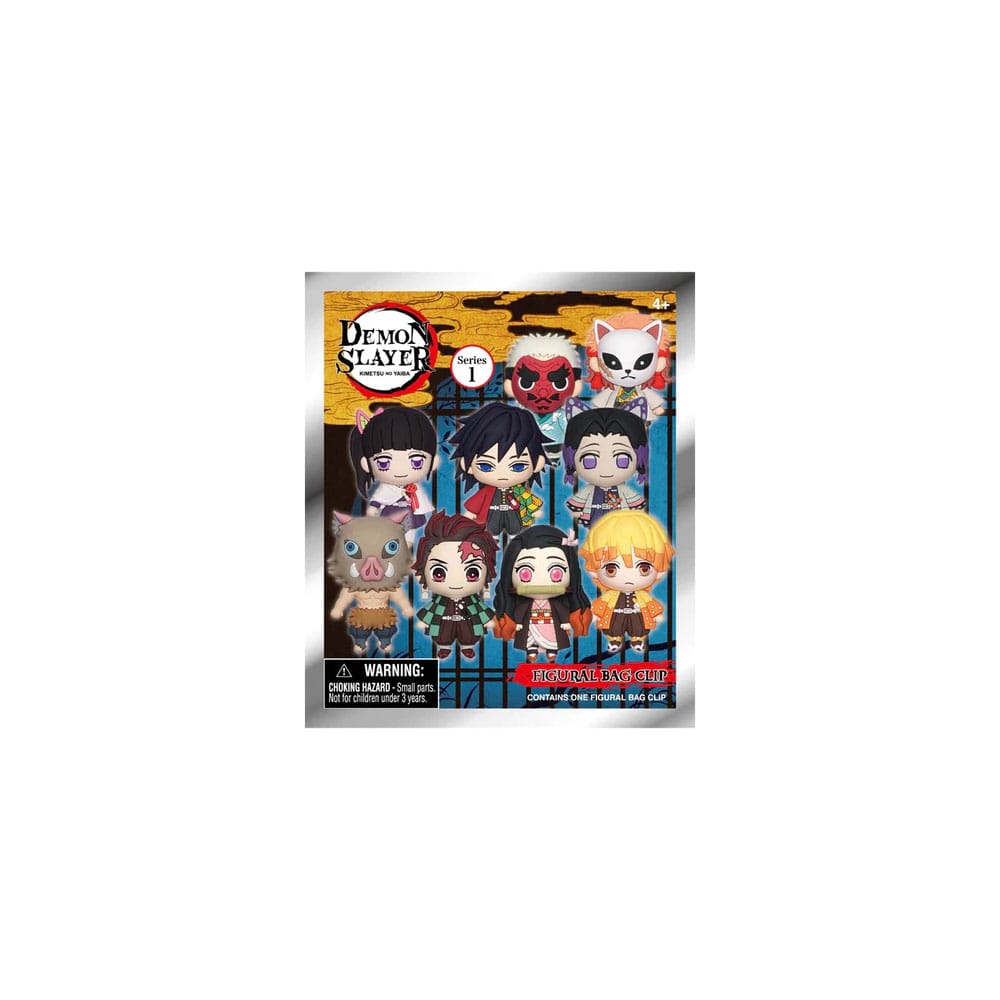 Demon Slayer: Kimetsu no Yaiba Colgantes PVC 3D Expositor (24)