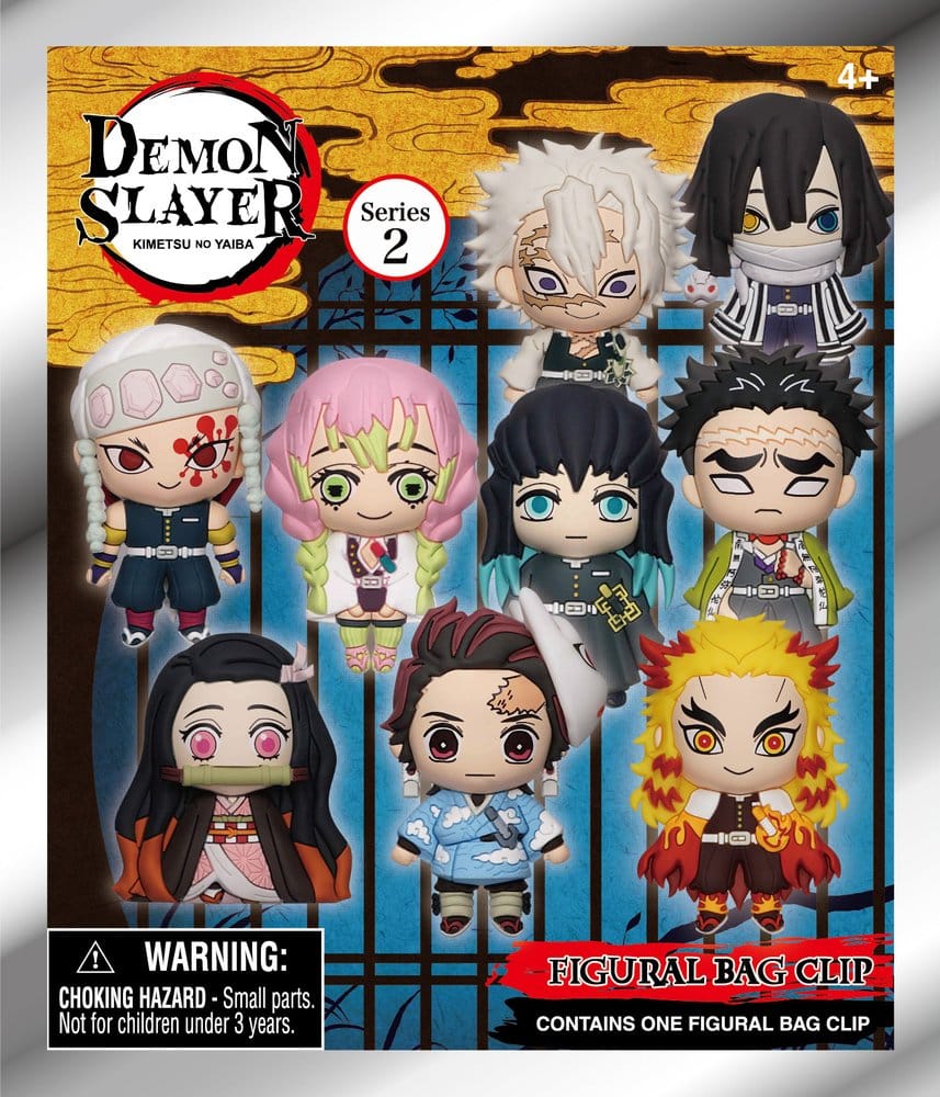 Demon Slayer: Kimetsu no Yaiba Colgantes PVC Series 2 Expositor (24)