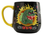 Tokidoki x Godzilla Taza 2D Relief Figural