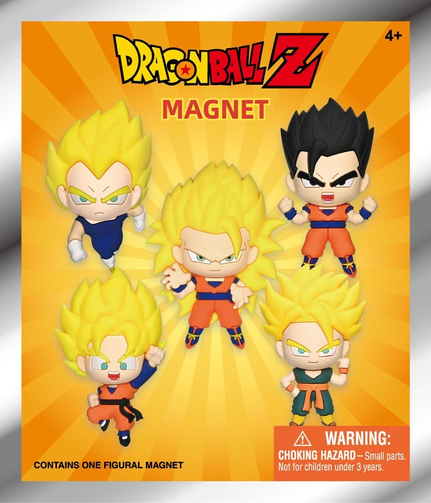 Dragonball Z 3D Imanes de PVC Serie 1 Blind Bag Display (12)