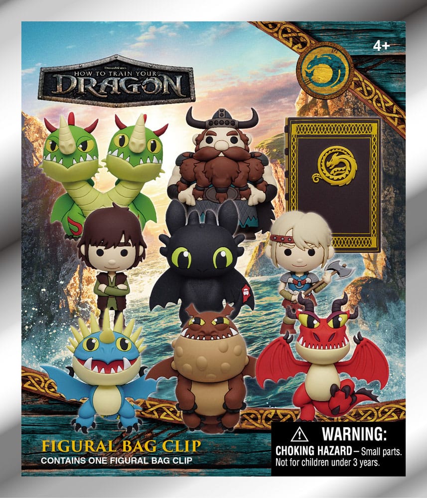 How to train your Dragon Colgantes PVC 3D Expositor 2025 Movie (24)