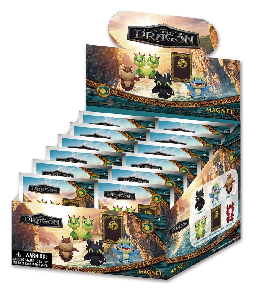 Cómo entrenar a tu dragón blind pack Series 1 Expositor (12) Frikytopia