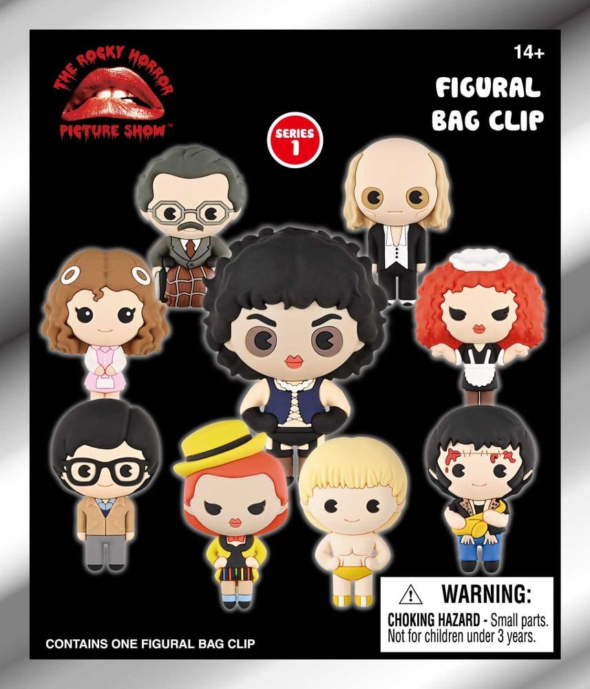 The Rocky Horror Picture Show 3D Colgantes de PVC Serie 1 Blind Bag Expositor (24)