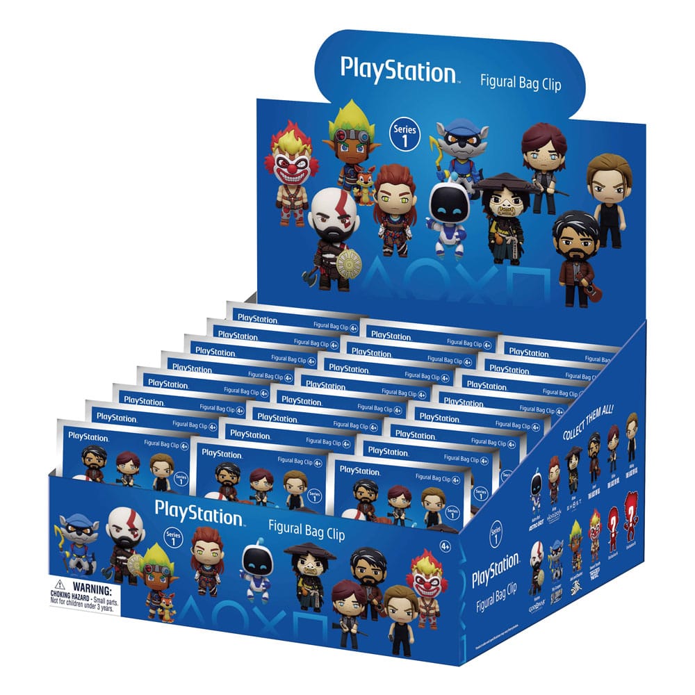 Playstation 3D Colgantes Peluche Expositor Serie 1 (24)