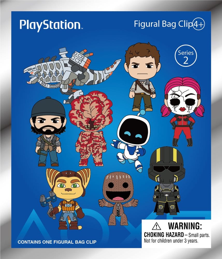 Sony PlayStation Colgantes para Bolso de PVC 3D Serie 2 Expositor (24)