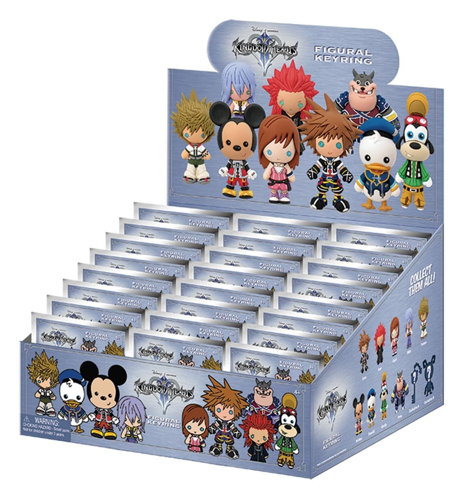 Kingdom Hearts 3D Colgantes de PVC Serie 1 Blind Bag Expositor (24)