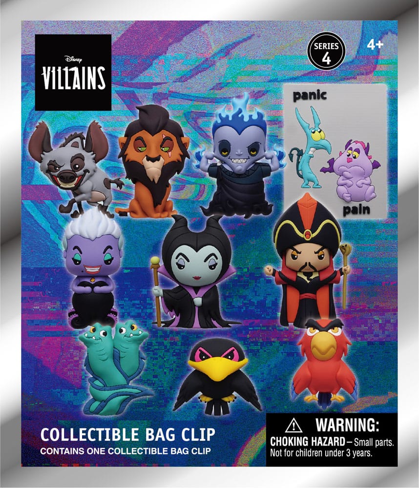 Disney 3D Colgantes Peluche Expositor Villains Serie 4 (24)