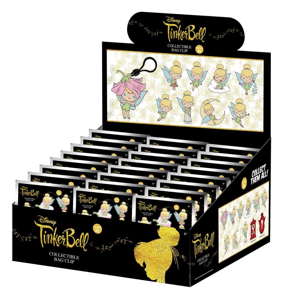 Campanilla 3D Colgantes de PVC Serie 81 Blind Bag Expositor (24)