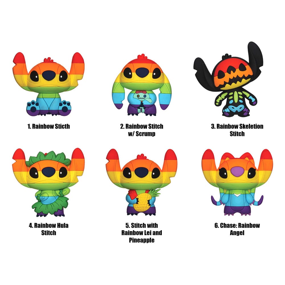 Lilo & Stitch Imáns 3D Series 4 Expositor (12) Frikytopia
