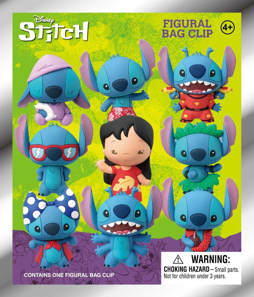 Lilo & Stitch 3D Colgantes de PVC Serie 1 Expositor (24)