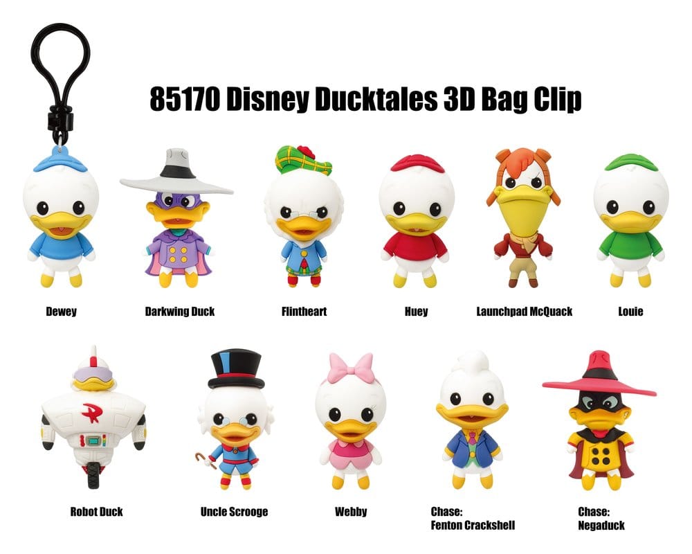 Patoaventuras 3D Colgantes de PVC Serie 1 Blind Bag Expositor (24)
