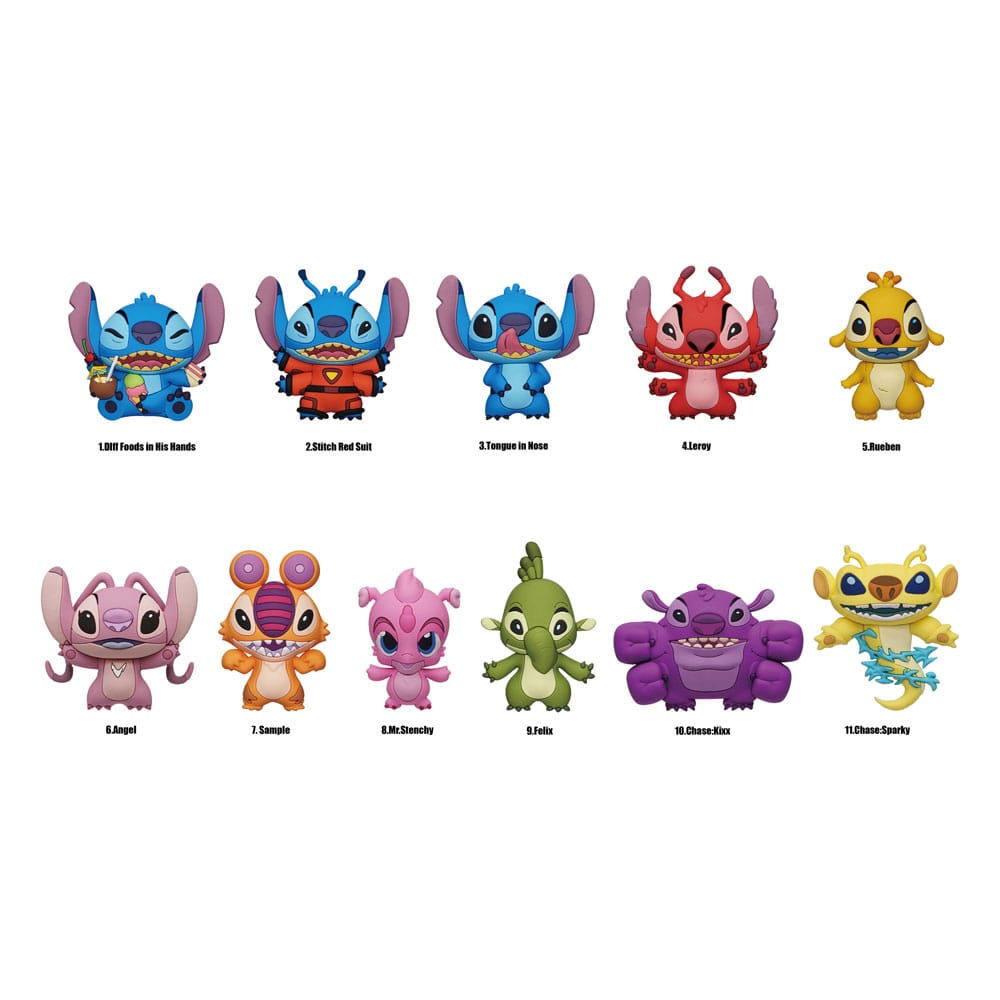 Lilo & Stitch Colgantes PVC Series 5 Expositor (24) Frikytopia