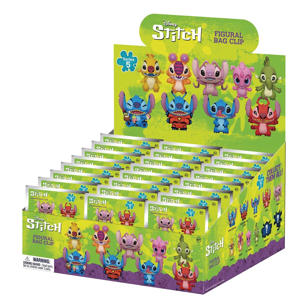 Lilo & Stitch Colgantes PVC Series 5 Expositor (24)