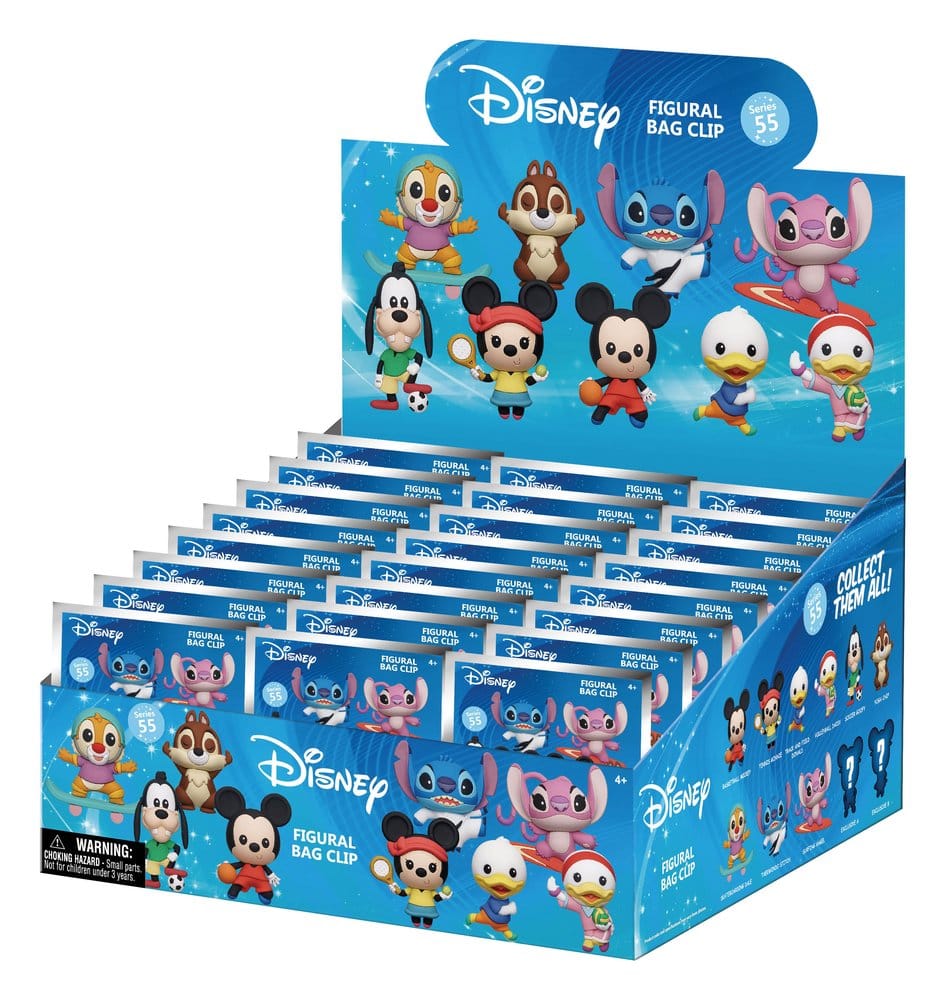Disney Sports 3D Colgantes de PVC Serie 55 Blind Bag Display (24) Frikytopia
