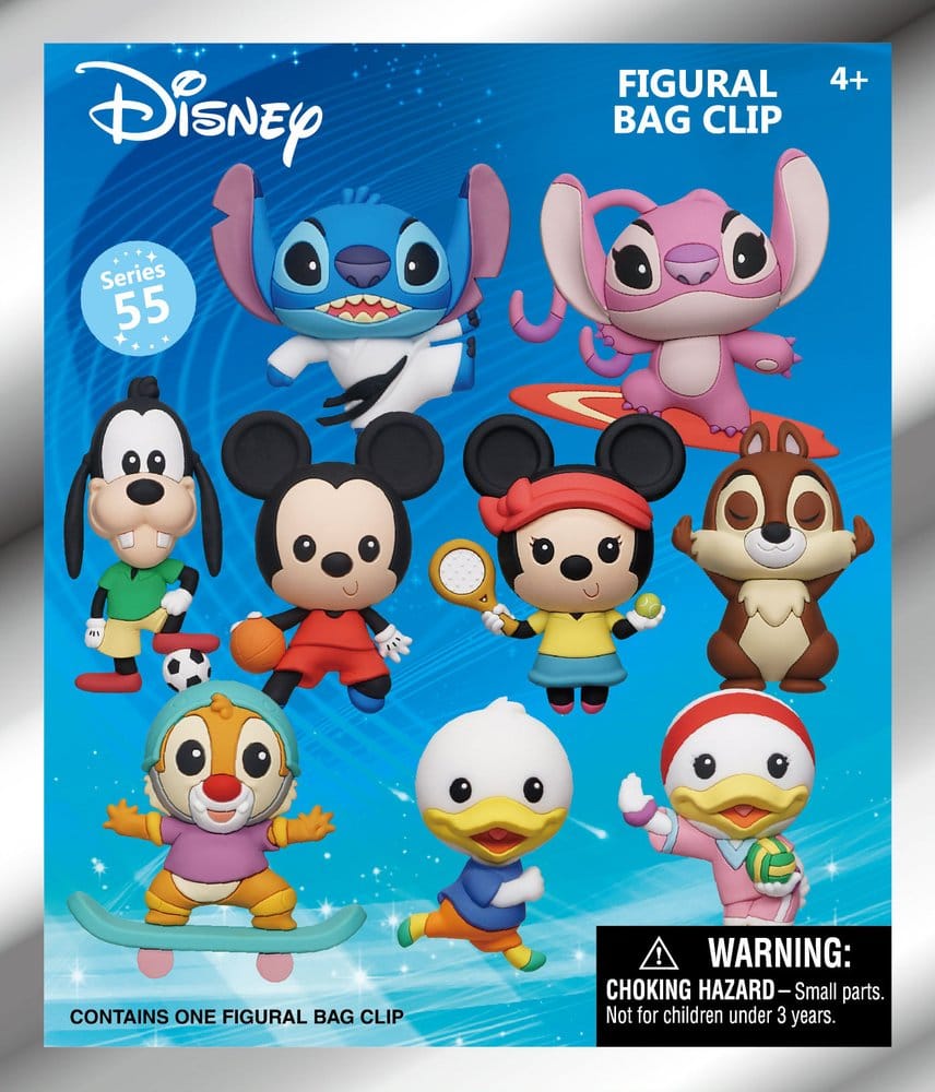 Disney Sports 3D Colgantes de PVC Serie 55 Blind Bag Display (24)