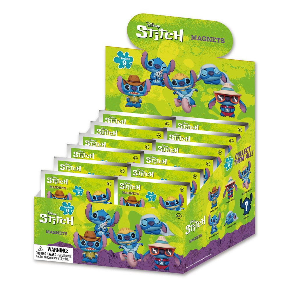 Lilo & Stitch Imáns blind pack Series 9 Expositor (12) Frikytopia