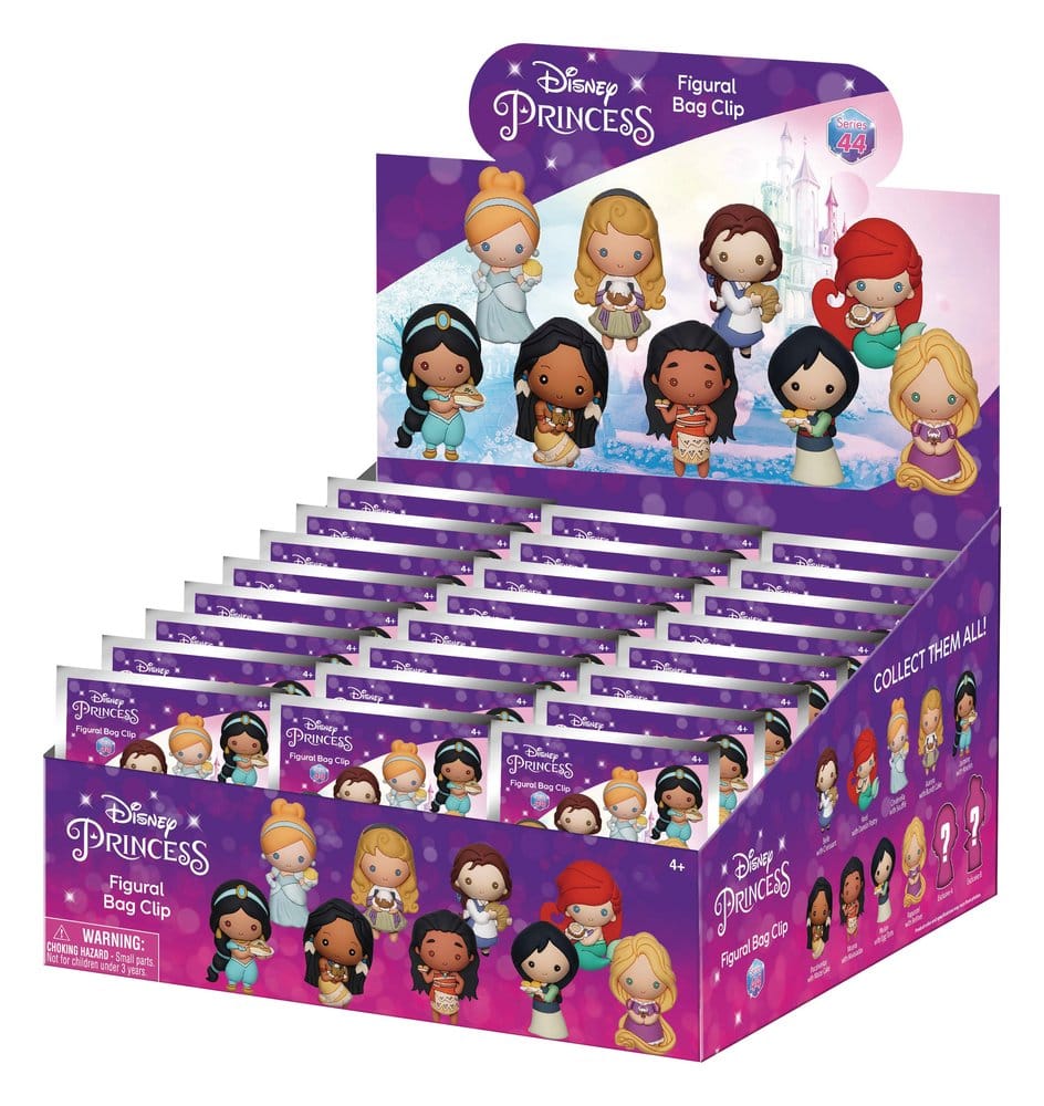Disney Colgantes PVC 3D Princess with Food Series 44 Expositor (24)