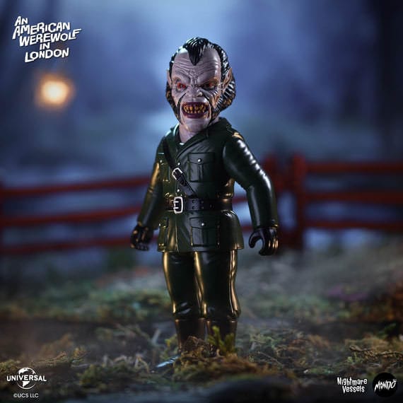 Un hombre lobo americano en Londres Soft Vinyl Figura Nightmare Demons 17 cm