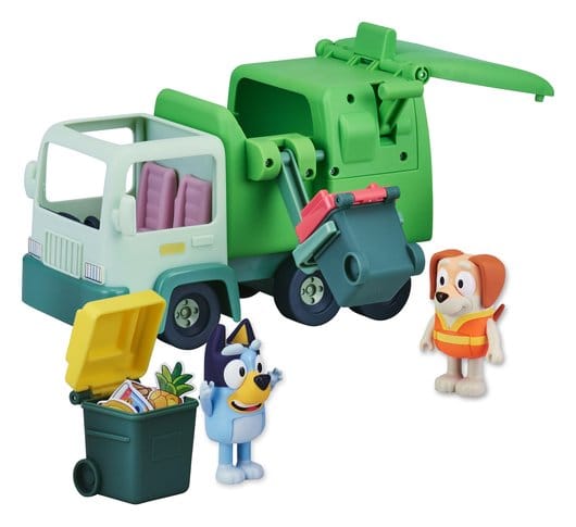 Bluey Vehículo Camión de Basura Frikytopia