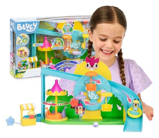 Bluey Playset Parque de Atracciones Frikytopia
