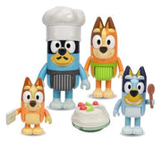 Bluey Lets Play Figuras 4-pack Chef Pavlova